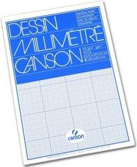 Produktbild Canson Millimeterpapier-Block, DIN A4, 90 g/qm (A4)