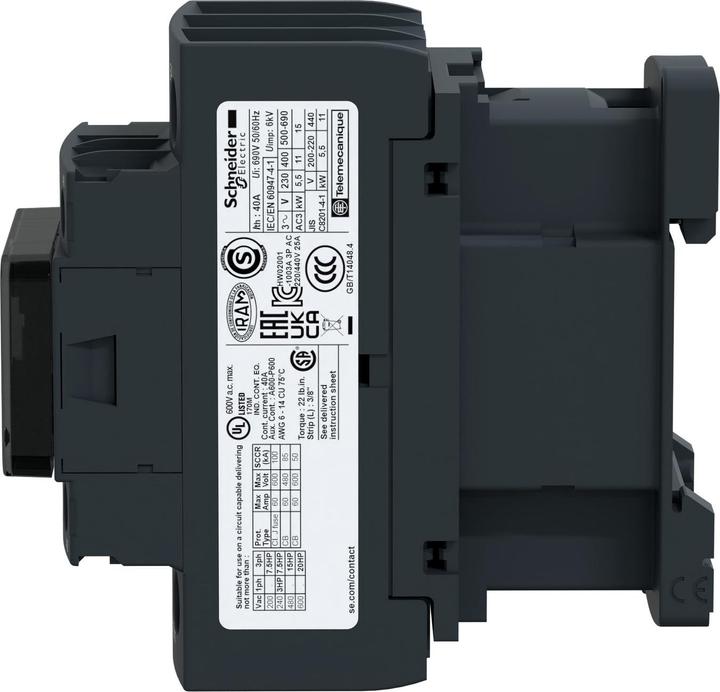 Produktbild Schneider Electric Schütz 24VDC 25A