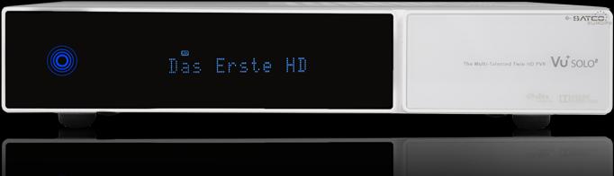 Produktbild Vu+ Solo2, Linux Twin HD-SAT Receiver, white Special. Edition! (DVB-S2)