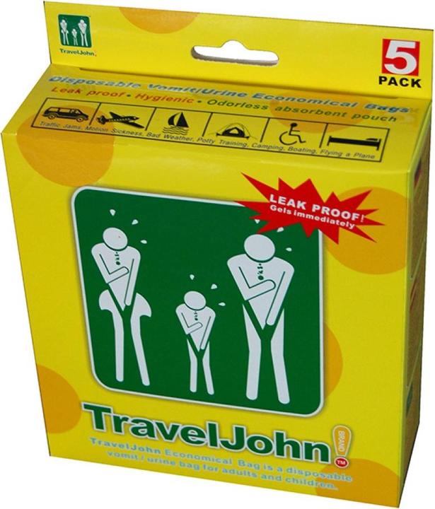 Travel John Borsa ecologica (Prodotto per l'igiene)