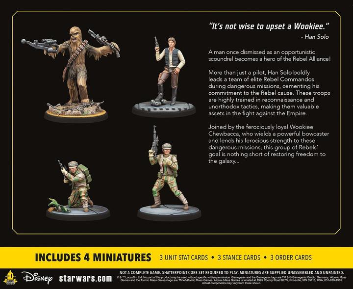 Actual product image Atomic Mass Games AMGD1027 - Star Wars: Shatterpoint - Real Quiet Like Squad Pack (German)