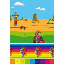 Produktbild Folat Indianer-Tischtuch (130 x 180 cm)