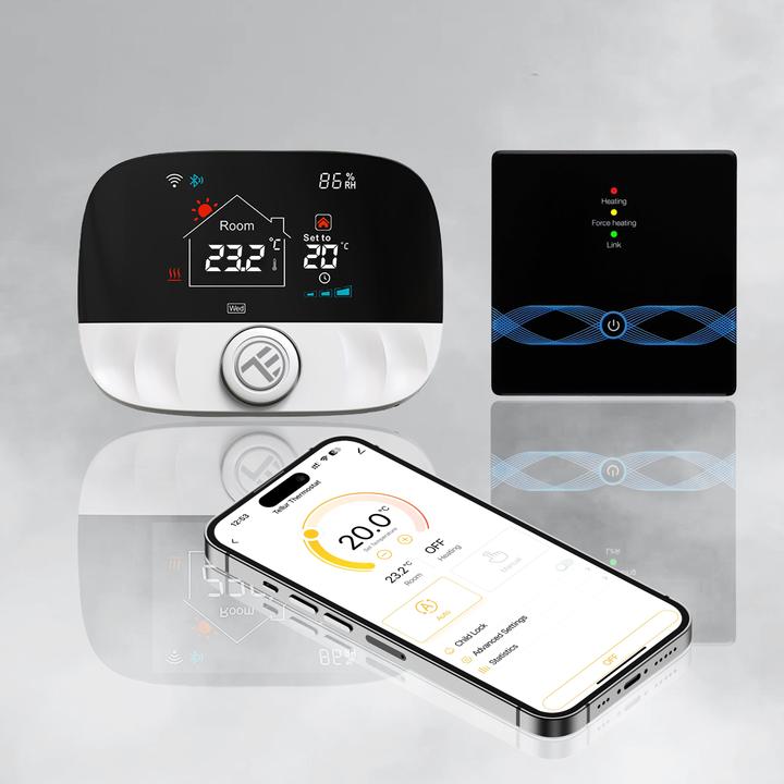 Actual product image NoName Tellur WiFi Smart Ambient Thermostat, TSH02-chytrÃ½ termostat, black
