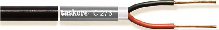Actual product image Tasker Audio Cable, black, 100m, PVC 3.50x9.20mm (100 m, 2.50 mm²)