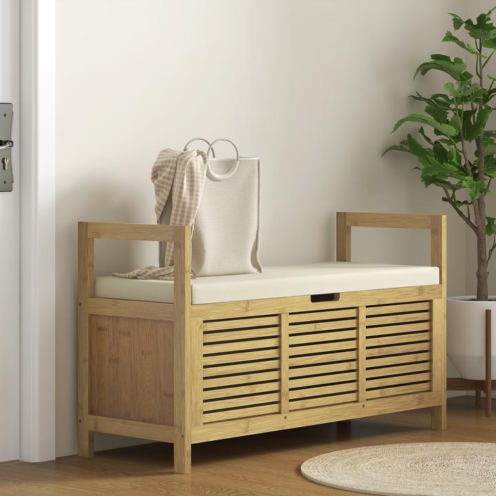 Produktbild Homcom Schuhregal mit Stauraum (100 x 40 x 60 cm)