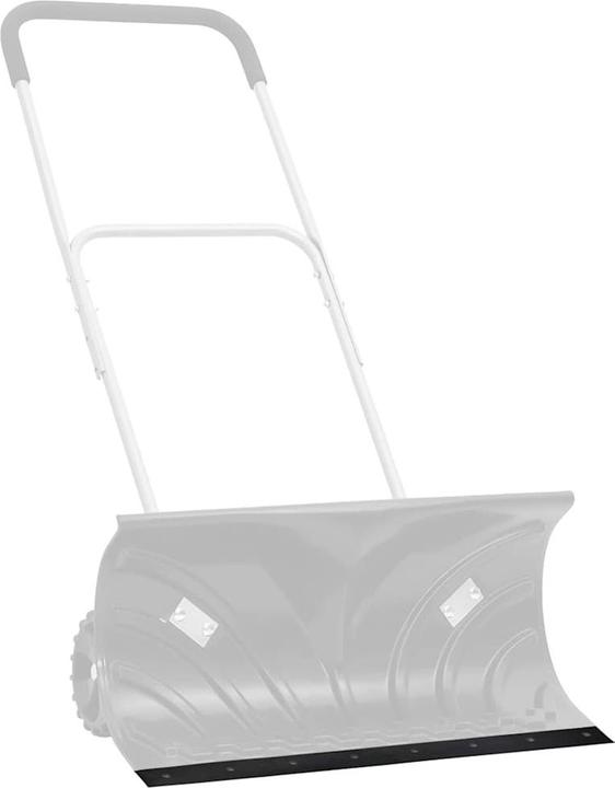 Produktbild VidaXL Schürfleiste Gummi Schwarz 300x10x2 cm Schürfleiste Gummilippe