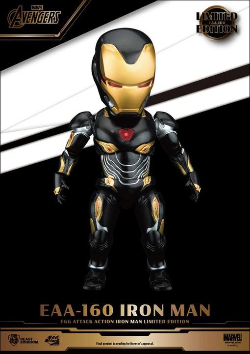 Image du produit Beast Kingdom Avengers Infinity War Egg Attack figurine Iron Man Mark 50 Limited Edition 16 cm