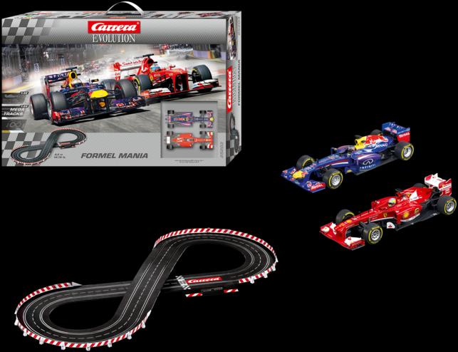 Carrera EVO Formel Mania 4.5 m RB9 Ferrari F138
