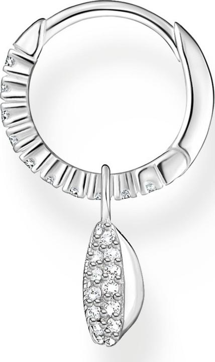 Immagine prodotto Thomas Sabo Creola singola con pietre bianche e conchiglia in argento (Argento 925)