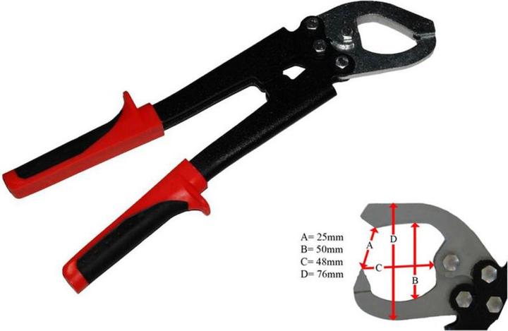 Produktbild Sanpro Deckenprofil Krimperzange / Verbundzange / Trockenbau Zange (330 mm)