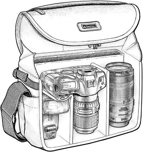 Actual product image Tamrac Apache 4 (Camera shoulder bag)