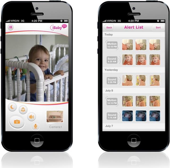 Image du produit iBaby Moniteur M2 WIFI (Vidéo et audio)