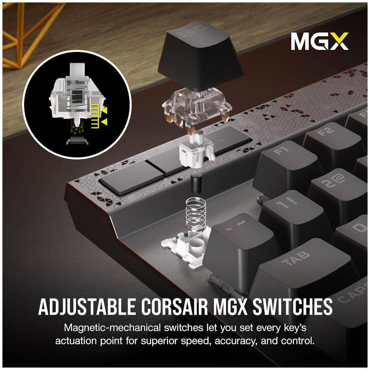 Image du produit Corsair K70 Max (US, Filaire)