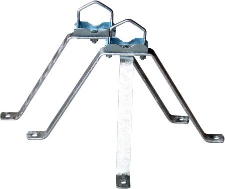 Actual product image Kreiling Pole bracket set (Mirrors + antennas Mounting)