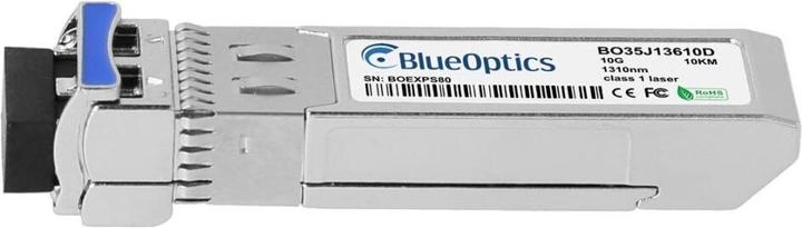 Actual product image BlueOptics Compatible DZS Zhone MXK-10GE-SFP+-20KM-1310 BO35J13610D SFP+ Transceiver, LC-Duplex, 10GBASE-LR
