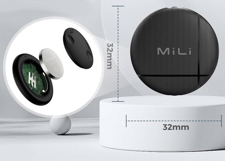 Produktbild Mili LiTag Gegenstandsfinder - Schwarz (iOS, iPadOS)