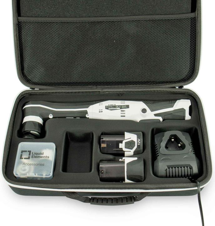 Immagine prodotto Liquid Elements Set di lucidatrici a batteria A1000 V4 Mini (Lucidatrice eccentrica, 90 W)