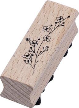 Produktbild Artoz Stempel Blumenzweig Holzstempel
