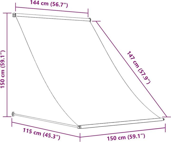 Actual product image VidaXL Tahvo (1.50 m)