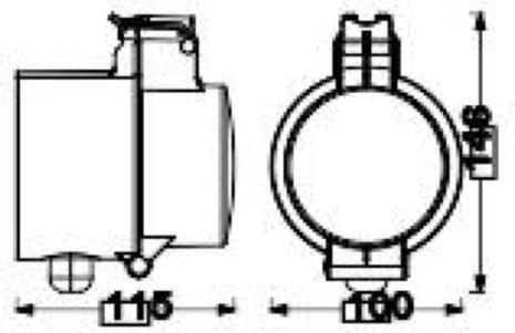 Actual product image Ledvance Outdoor Plug