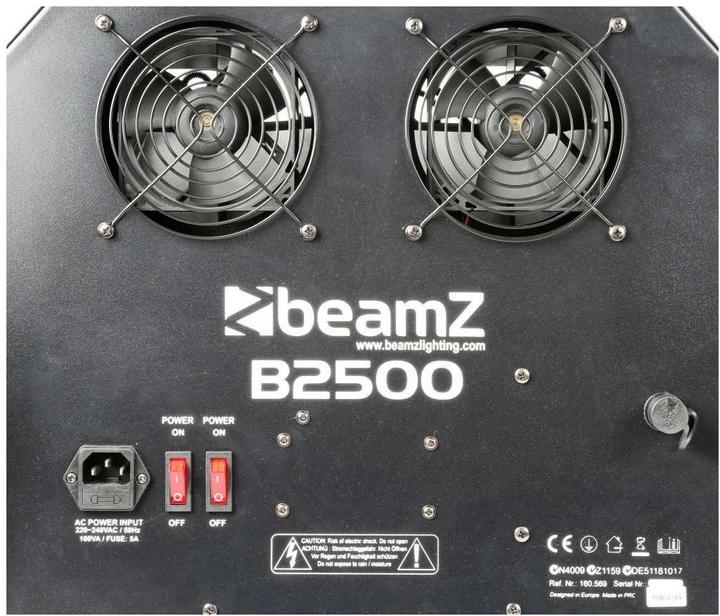 Image du produit BeamZ B2500 (Machine à bulles)