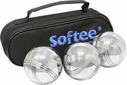 Softee Set aus 3 Boulekugeln 3 Linien (3 x)