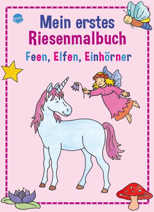 Produktbild Mein erstes Riesenmalbuch. Feen, Elfen, Einhörner