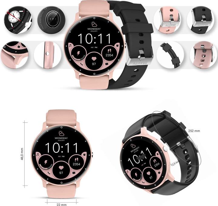 Actual product image Gravity GT1-5 PRO Smartwatch