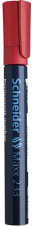 Actual product image Schneider Maxx 233 permanent marker Line width: 1-5 mm Writing colour: red (Red, 5 mm, 1 x)