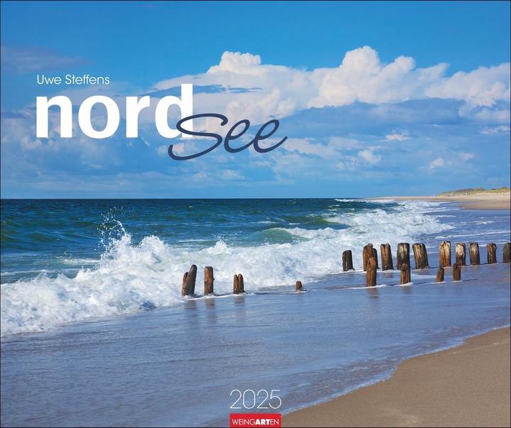 Produktbild Nordsee Kalender 2025 (55 x 46 cm, Englisch, Deutsch)