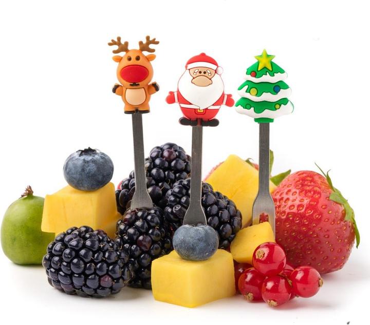 Produktbild Lekkabox Edelstahl Piekser 3er Set Weihnachten