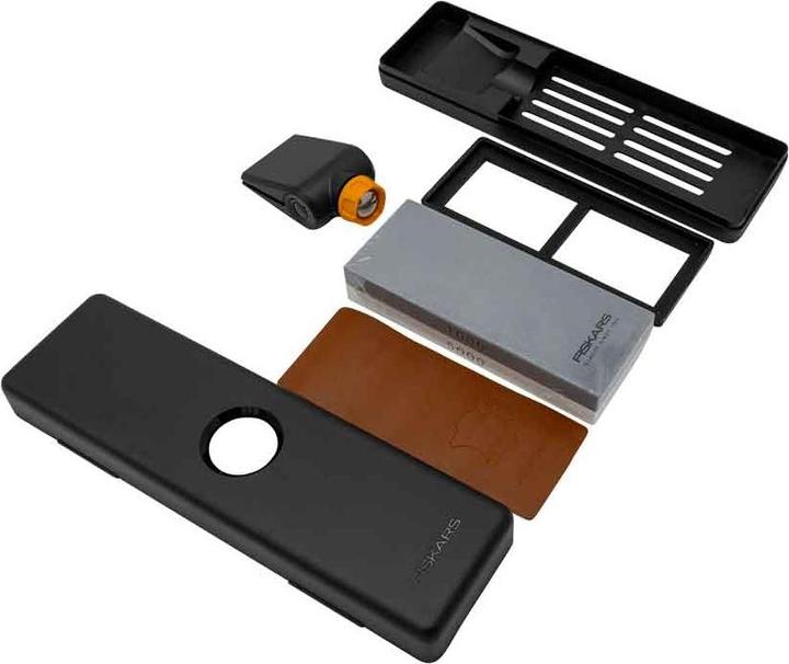 Actual product image Fiskars Whetstone Premium set for sharpening knives
