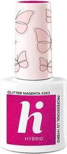Image du produit Gel UV semi-permanent pailleté pour vernis à ongles Magenta 5ml (Magenta, Vernis semi-permanent)