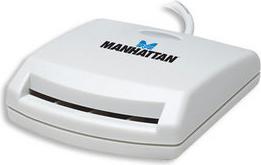 Produktbild Manhattan SmartCard-Leser - USB - weiss (USB)