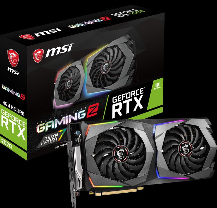Immagine prodotto MSI GeForce RTX 2070 GAMING Z (8 GB)