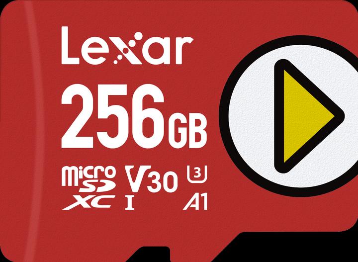 Actual product image Lexar Carte Mémoire Micro Sd Play - 256go (256 GB, microSDXC, U1, UHS-I)