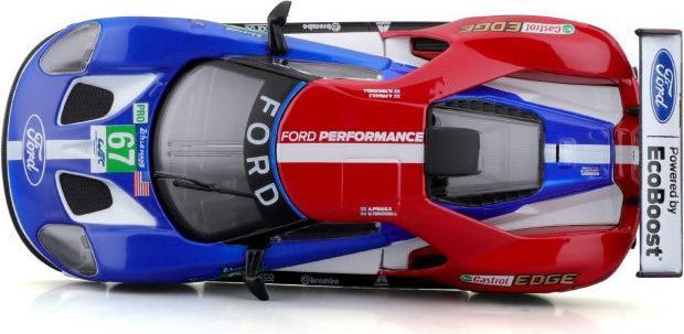 Produktbild Bburago Diecast 1:32 Race in Acrylic Box Ford GT Race Car 2017 Ages 5+ 18-41158