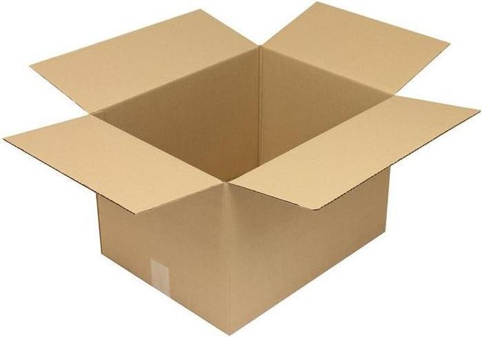 Transpak Faltkarton 1-wellig Masse 450x350x300 mm Qualität 1.30 C braun braun (25 x)