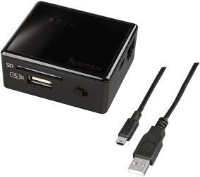 Produktbild Hama Wi-Fi-Datenleser SD/USB für Smartphone und Tablet-PC (USB 2.0)
