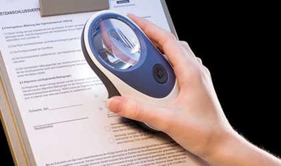 Actual product image Eschenbach Hand magnifier with LED illumination V