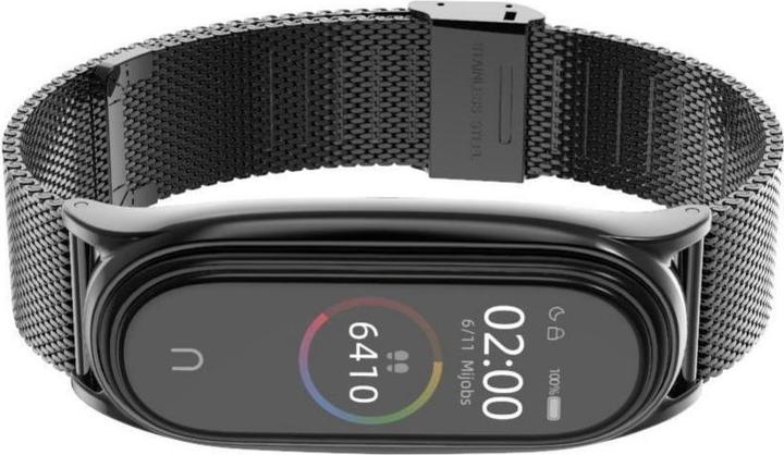 Immagine prodotto Tech Išmaniosios apyrankės Xiaomi Mi Smart Band 5/6 dirželis, Juodos spalvos (Acciaio inossidabile)