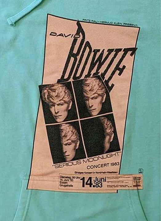 Produktbild David Bowie Concert '83 Kapuzenpullover (S)