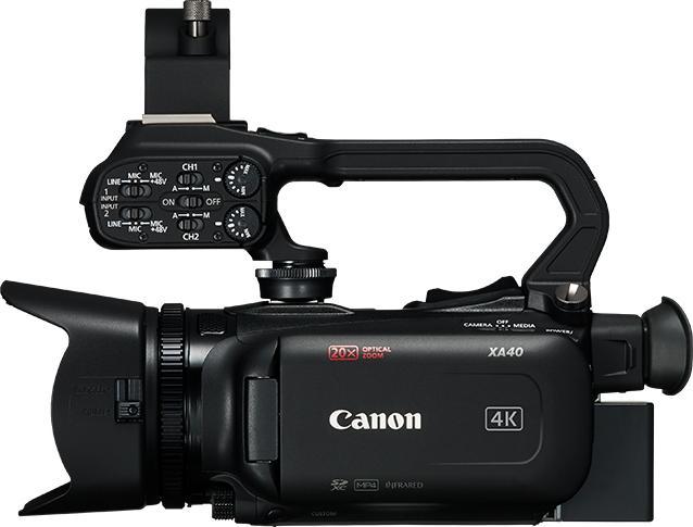 Produktbild Canon XA XA45 Handheld camcorder 21.14 MP CMOS 4K Ultra HD Black (21.14 Mpx, 20 x)