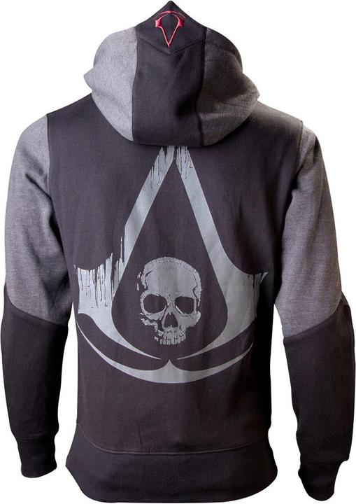 Assassins Creed IV Black Flag Kapuzenpullover Logo (L)