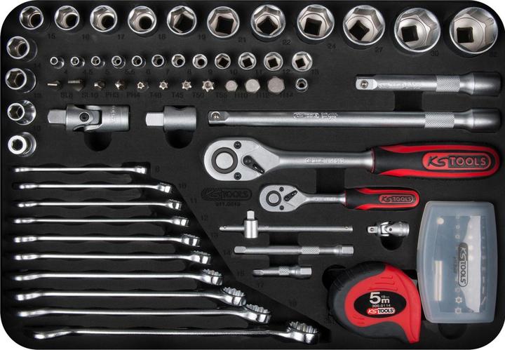 Immagine prodotto KS Tools 1/4+1/2 Universal-Werkzeug-Satz. 149-tlg. (149 pezzi)