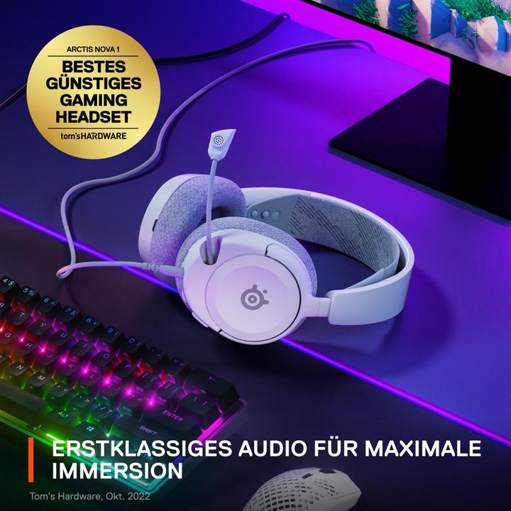 Immagine prodotto SteelSeries Arctis Nova 1 (Cablato)