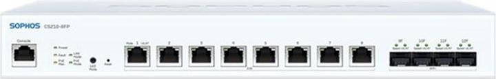 Actual product image Sophos CS210-8FP - switch - managed - 8 x 100/1000/2.5G (PoE++) + 4 x 1 Gigabit / 10 Gigabit SFP+ - (12 Ports)