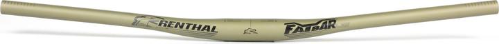 Actual product image Renthal V3 Fatbar Lite Riser Handlebar, 35.0, 760x10mm, gold