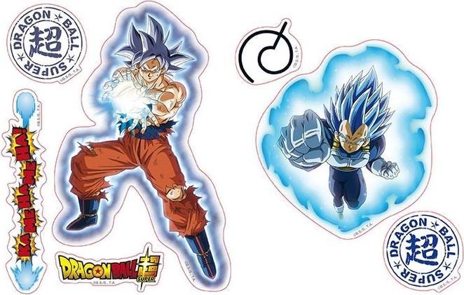 Produktbild ABYstyle DRAGON BALL SUPER - Stickers - 16x11cm 2 sheets - Goku Vegeta X5