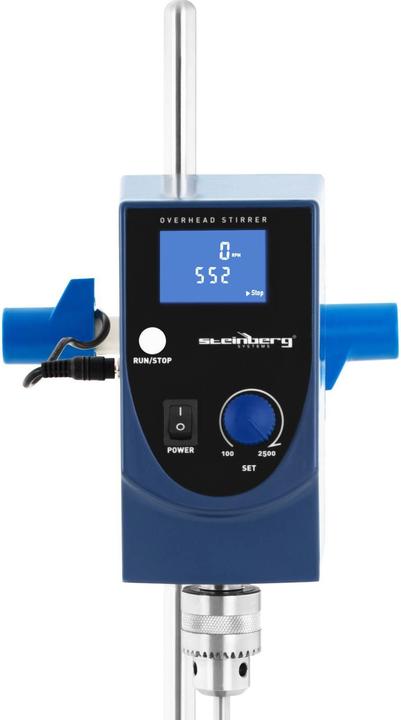Produktbild Steinberg Laborrühre Stirrer Laborrührwerk Überkopfrührer 2500 U/min 40 L LCD-Display